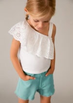 Mayoral Παιδικό Σορτς καπαρντίνα για Κορίτσι Πράσινο 26-00234-069 - Image 2