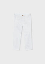 Mayoral Παιδικό Πουκάμισο κοντό λινό με γιακά Mao για Αγόρι Κρεμ 26-00512-067 – Bild 4