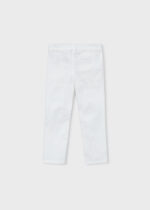 Mayoral Παιδικό Πουκάμισο κοντό λινό με γιακά Mao για Αγόρι Κρεμ 26-00512-067 – Bild 3