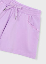 Mayoral Παιδικό Σορτς φούτερ  για Κορίτσι Μωβ 26-00607-010 - Image 3