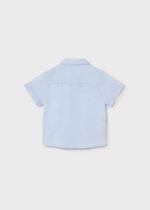 Mayoral Παιδικό Πουκάμισο κοντομάνικο για Αγόρι Μπλε 26-01112-050 - Image 2