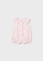 Mayoral Newborn Βρεφικό Φορμάκι για Κορίτσι Ροζ 26-01707-086