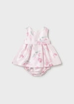Mayoral Newborn Βρεφικό Φόρεμα Μικάδο  για Κορίτσι Ροζ 26-01881-004