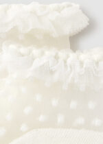 Mayoral Newborn Βρεφικά Καλτσάκια plumeti για Κορίτσι Εκρού 26-09056-055 - Image 2
