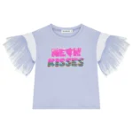 Billieblush Παιδική Μπλούζα Κοντομάνικη για Κορίτσι Μπλε U21929-81S-Μπλε