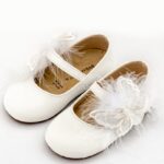 BABYWALKER Βρεφική Μπαλαρίνα για Κορίτσι Λευκό bs-3598 - Image 3