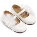 BABYWALKER Βρεφική Μπαλαρίνα για Κορίτσι Λευκό bs-3598