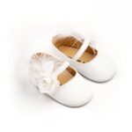 BABYWALKER Βρεφικό Παπούτσι Αγκαλιάς για Κορίτσι Λευκό mi-1664