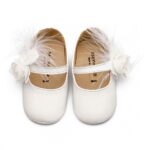 BABYWALKER Βρεφικό Παπούτσι Αγκαλιάς για Κορίτσι Λευκό mi-1664 - Image 3