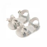 BABYWALKER Βρεφικό Πέδιλο για Κορίτσι Ασημί pri-2655 - Image 2