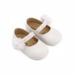 BABYWALKER Βρεφική Μπαλαρίνα για Κορίτσι Λευκό PRI-2657