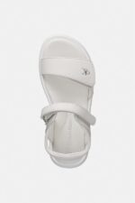 Calvin Klein Παιδικό Σανδάλι με Velcro για Κορίτσι Λευκό V1A2-83240-0326-100 - Image 3