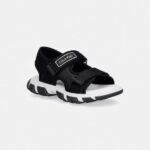 Calvin Klein Παιδικό Σανδάλι με Velcro για Αγόρι Μαύρο V1B2-83321-1564-999