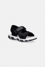 Calvin Klein Παιδικό Σανδάλι με Velcro για Αγόρι Μαύρο V1B2-83321-1564-999
