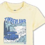 Timberland Παιδική Μπλούζα Κοντομάνικη για Αγόρι Καφέ T60855-505-Καφέ - Image 3