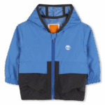 Timberland Παιδικό Αντιανεμικό με Κουκούλα για Αγόρι Μπλε T60868-816-Μπλε