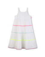 Billieblush Παιδικό Φόρεμα για Κορίτσι Λευκό U21839-10P-Λευκό - Image 3