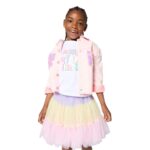 Billieblush Παιδική Μπλούζα Κοντομάνικη για Κορίτσι Λευκό U21942-10P-Λευκό - Image 4