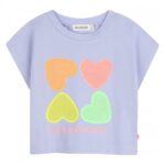 Billieblush Παιδική Μπλούζα Κοντομάνικη για Κορίτσι Μπλε U21955-81S-Μπλε