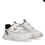 Calvin Klein Παιδικό Χαμηλό Αθλητικό με Velcro για Αγόρι Λευκό V1X9-83308-1843-X002