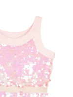 Billieblush Παιδικό Φόρεμα για Κορίτσι Λευκό U21819-111-Λευκό - Image 3