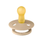 Bibs βρεφική Πιπίλα Colour Latex 3 Glow Vanilla/Dark Oak για Αγόρι Λευκό 130368 - Image 3