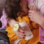 Bibs βρεφικό Αξεσουάρ Θηλες Στρογγυλες Latex Μεσαιας Ροης για Αγόρι Λευκό 5000002 - Image 2