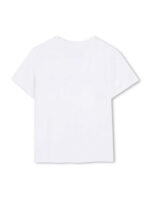 DKNY Παιδική Μπλούζα Κοντομάνικη για Κορίτσι Λευκό D62619-10P-Λευκό – Bild 2