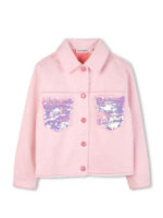 Billieblush Παιδικό Μπουφάν για Κορίτσι Εκρού U22156-S51-Εκρού