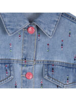 Billieblush Παιδικό Μπουφάν για Κορίτσι Τζιν U21902-Z18-Τζιν - Image 4