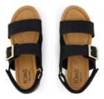 Toms Παιδικά Σανδάλια για Κορίτσι Μαύρο 26-10023215 - Image 2