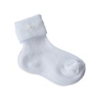 BABYWALKER Βρεφικά Καλτσάκια για Κορίτσι Λευκό Sock-9003-White
