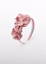 Abel & Lula Παιδική Στέκα Μαλλιών Μικάντο με Λουλούδια για Κορίτσι Ροζ 26-05474-085