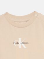Calvin Klein Παιδικό Σετ Μακό 2 Τεμαχίων με Σορτσάκι  Unisex Εκρού LVCKSJI09B-PDV - Image 3