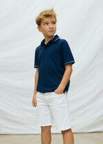 Mayoral Παιδική Βερμούδα πεντάτσεπη για Αγόρι Λευκό 26-00231-073