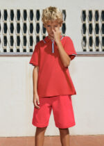 Mayoral Παιδική Βερμούδα φούτερ για Αγόρι Κόκκινο 26-00600-043