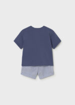 Mayoral Παιδικό Σετ Βερμούδα seersucker για Αγόρι Μπλε 26-01228-067 - Image 2