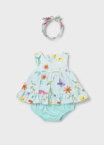 Mayoral Newborn Βρεφικό Σετ Σορτς για Κορίτσι Φλοράλ 26-01290-065