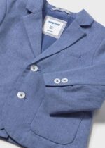Mayoral Παιδικό Σακάκι λινό suiting για Αγόρι Μπλε 26-01404-025 - Image 5