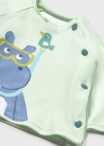 Mayoral Newborn Βρεφικό Σετ Μαγιό για Αγόρι Πράσινο 26-01619-033 - Image 3