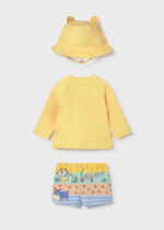 Mayoral Newborn Βρεφικό Σετ Μαγιό για Αγόρι Κίτρινο 26-01619-034 - Image 2
