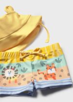 Mayoral Newborn Βρεφικό Σετ Μαγιό για Αγόρι Κίτρινο 26-01619-034 - Image 4