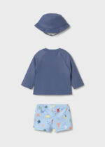 Mayoral Newborn Βρεφικό Σετ Μαγιό για Αγόρι Μπλε 26-01619-035 - Image 2