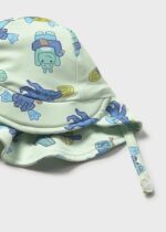 Mayoral Newborn Βρεφικό Σετ Μαγιό Φορμάκι με Καπέλο για Αγόρι Πράσινο 26-01620-038 - Image 4