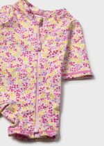 Mayoral Newborn Βρεφικό Σετ Μαγιό Φορμάκι με Καπέλο για Κορίτσι Ροζ 26-01620-039 - Image 3