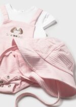 Mayoral Newborn Βρεφικό Φορμάκι Φούστα για Κορίτσι Ροζ 26-01631-047 – Bild 3