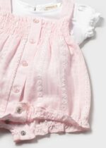 Mayoral Newborn Βρεφικό Σετ Σαλοπέτα για Κορίτσι Ροζ 26-01638-042 - Image 3