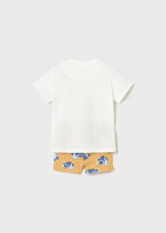 Mayoral Παιδικό Σετ Μαγιό μπλουζα για Αγόρι Ροδακινί 26-01661-076 - Image 5