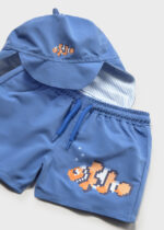 Mayoral Παιδικό Σετ Μαγιό με Καπέλο για Αγόρι Μπλε 26-01662-020 - Image 3