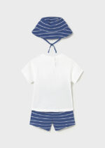 Mayoral Παιδικό Σετ Μακό με Καπέλο για Αγόρι Μπλε 26-01666-035 - Image 2